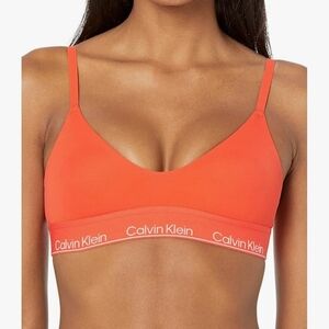 Calvin Klein Vibrant Orange Bralette